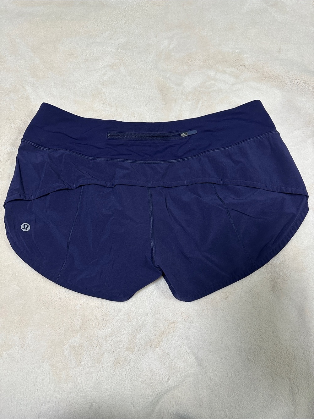 lululemon athletica Deep Navy Athletic Running Shorts